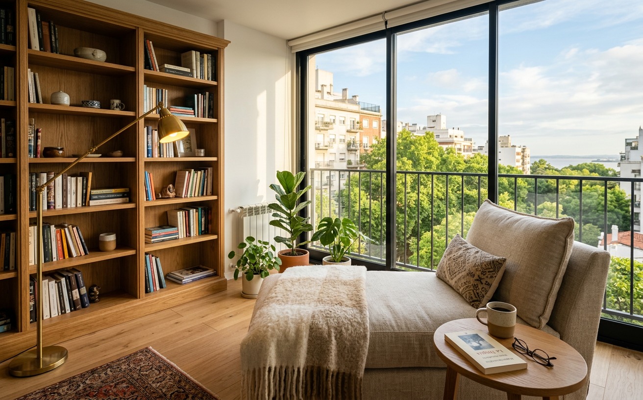Rincón de lectura ergonómico Nooksy en Pocitos Montevideo